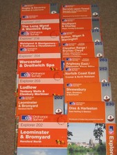 Ordnance survey explorer for sale  LOOE