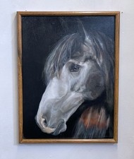 Vintage horse painting for sale  INNERLEITHEN