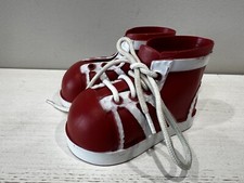 Sapatos para boneca Chucky vermelho e branco tamanho real bons rapazes - Sapato faltando renda, usado comprar usado  Enviando para Brazil