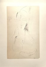 Amedeo modigliani litografia usato  Arcisate