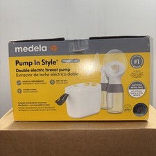 Bomba de mama elétrica dupla Medela em estilo com fluxo máximo Maxflow todas as peças incl comprar usado  Enviando para Brazil