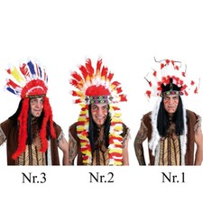 Indianer federkopfschmuck karn gebraucht kaufen  Machern