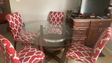 Round glass dining for sale  Woodbridge