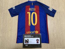 Lionel messi signed d'occasion  Expédié en Belgium