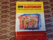 Glastonbury 1999 official for sale  LLANGOLLEN