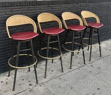 4 swivel leather bar stools for sale  Los Angeles