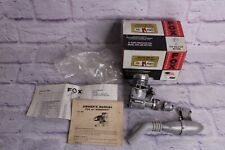 FOX 40 - Motor nitro de avião de controle remoto - Ótima compressão - 40RC STD BB Sch. Lapped comprar usado  Enviando para Brazil
