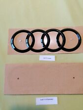 Original Audi A3 /Sportback 8Y Ringe Emblem  für hinten 8Y4853742A  Schwarz comprar usado  Enviando para Brazil