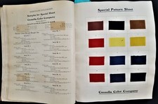 1907 antique DYE RECIPES TEXTILE EXAMPLES colorist bleach print finish JAN-DEC segunda mano  Embacar hacia Mexico