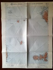 Carta geografica antica usato  Lecco