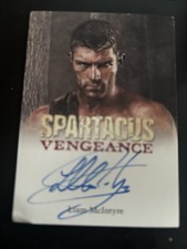 Spartacus autograph card for sale  Ypsilanti