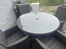 Rattan garden table for sale  BISHOP'S STORTFORD