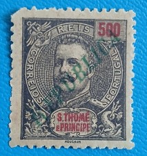 COLÔNIAS PORTUGUESAS...São Tomé e Príncipe...1913...Rei Carlos I comprar usado  Enviando para Brazil