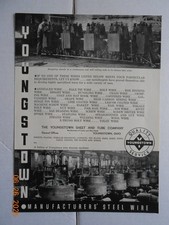 1936 youngstown sheet for sale  Youngstown