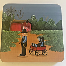Hand painted wooden for sale  Delaware