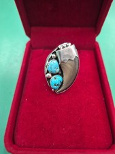 Navajo sterling turquoise for sale  Brookings