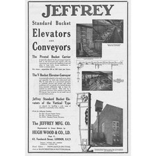 Jeffrey mfg bucket for sale  GLASGOW