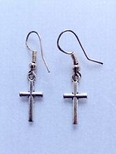 Cross silver dangling for sale  SOUTHAMPTON