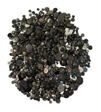 Vintage black buttons for sale  Shelbyville