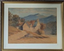 Antique watercolour. troutbeck for sale  BRAMPTON