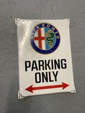 Insegna smaltata alfa usato  Bagnone