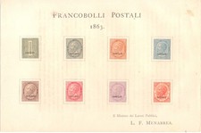 1863 regno l.f. usato  Palermo