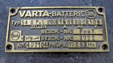 25415 altes lokschild gebraucht kaufen  Oberhausen
