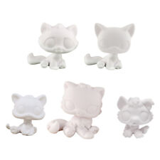 5x Bases Brancas Doce Sentado Gato Persa Gatinho Husky Filhote Molde Faça Você Mesmo lps Brinquedos comprar usado  Enviando para Brazil