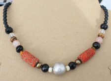 Multicolor edelstein kette gebraucht kaufen  Norderstedt