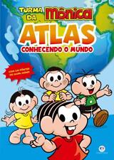 Usado, TURMA DA MÔNICA = ATLAS CONHECENDO O MUNDO Português Brasil C/ PÔSTER MAPA-MÚNDI comprar usado  Brasil 