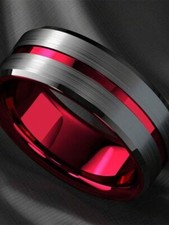 8mm black tungsten for sale  LUTON