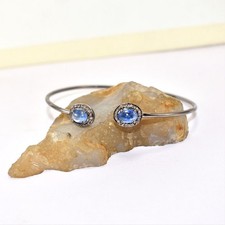 Bracelet manchette pavé d'occasion  Expédié en France