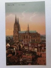 Stara katedra AK Köln strona południowa 1908 [aW163] na sprzedaż  Wysyłka do Poland