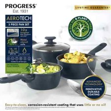 Progress saucepan set for sale  LONDON
