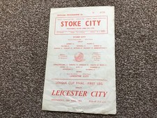 League cup final for sale  STOKE-ON-TRENT