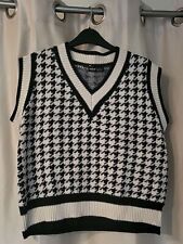 Dogtooth vest knit for sale  KNUTSFORD
