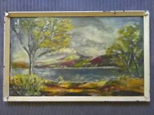 Vintage landscape oil for sale  SOUTHWELL