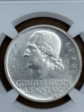 Reichsmark 1929 lessing gebraucht kaufen  Leipzig