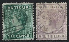 1884 antico 6p. usato  Milano