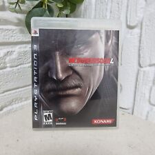 Metal Gear Solid 4: Guns of the Patriots - Sony PlayStation 3 completo com estojo comprar usado  Enviando para Brazil