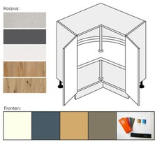 Eckunterschrank rondell 90x90c gebraucht kaufen  Rostock