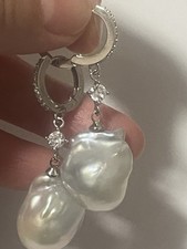 Baroque natural pearls for sale  SWANSEA