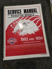 Usado, Harley Davidson 1993-1994 FX/Softail Manual Oficial de Serviço de Fábrica 99482-94 comprar usado  Enviando para Brazil