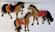 Toy flocked horses for sale  MANSFIELD