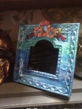 Black glass mirror for sale  CAERNARFON