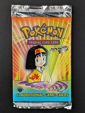 2000 WOTC Pokemon 1ª Edição Gym Heroes Booster Pack Selado Erika Art #1 comprar usado  Enviando para Brazil