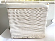 Vintage white woven for sale  Ogden