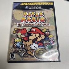 Paper Mario: The Thousand Year Door (Nintendo GameCube, 2004) COMPLETO, NA CAIXA! comprar usado  Enviando para Brazil