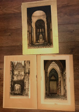 Signed etchings edward for sale  CRANBROOK
