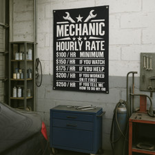 Funny mechanic hourly for sale  Andover